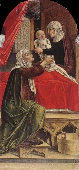Bartolomeo Vivarini The Birth of Mary